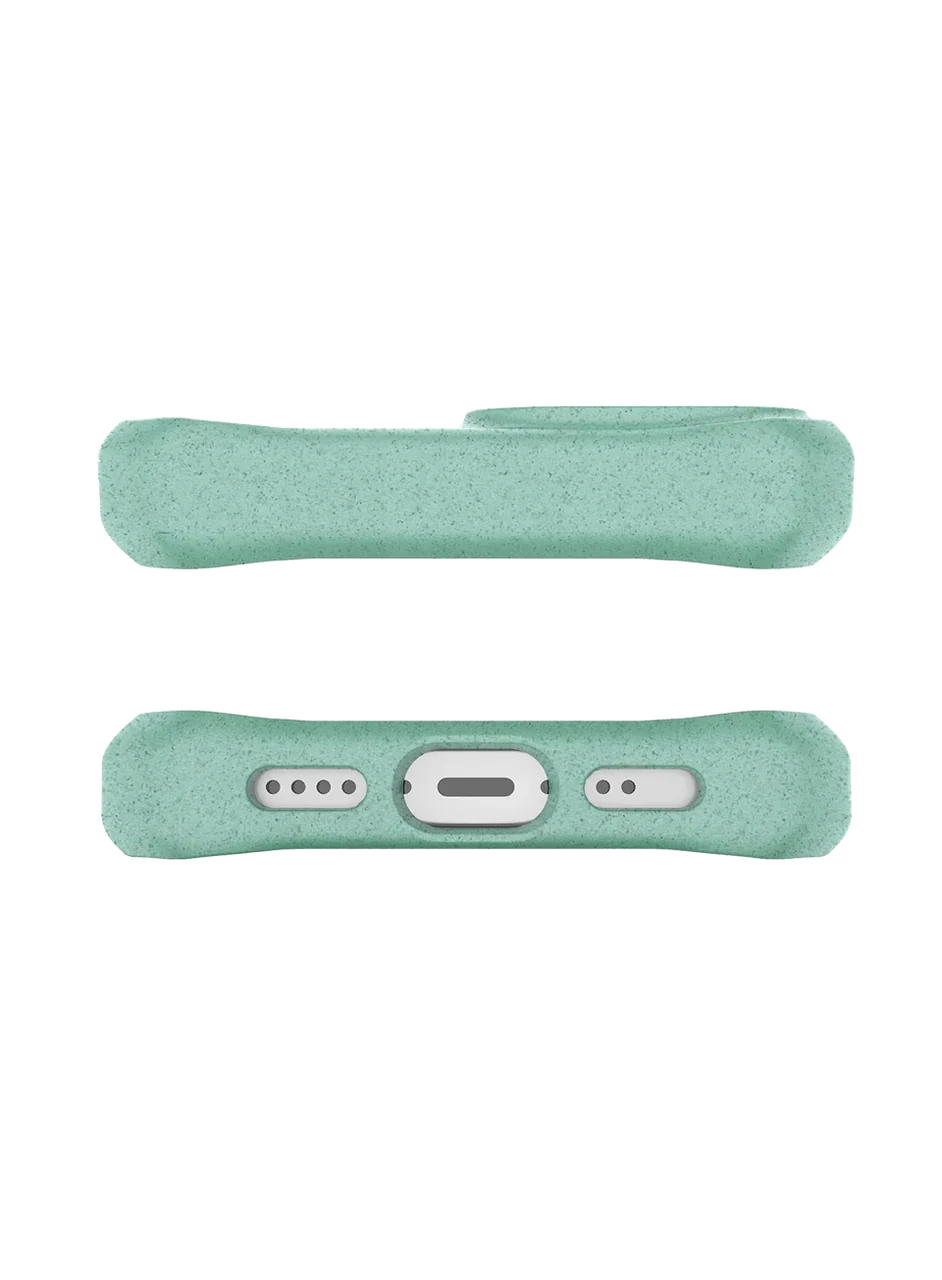 Itskins Feroniabio Terra iPhone 13 Pro Cover - Light Green - Tashqila Itskins Feroniabio Terra iPhone 13 Pro Cover - Light Green - Tashqila